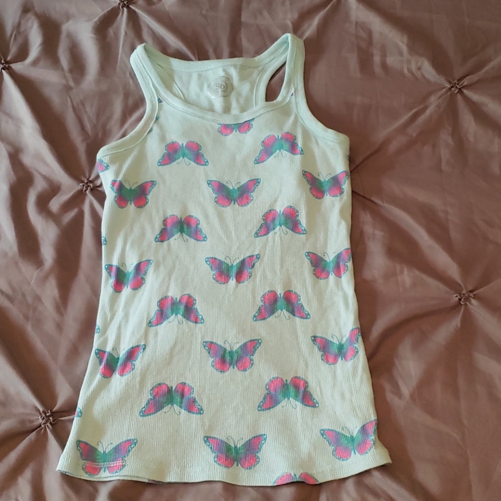 🔴 2 for $10  So (Kohl's) Light Blue Tank Top